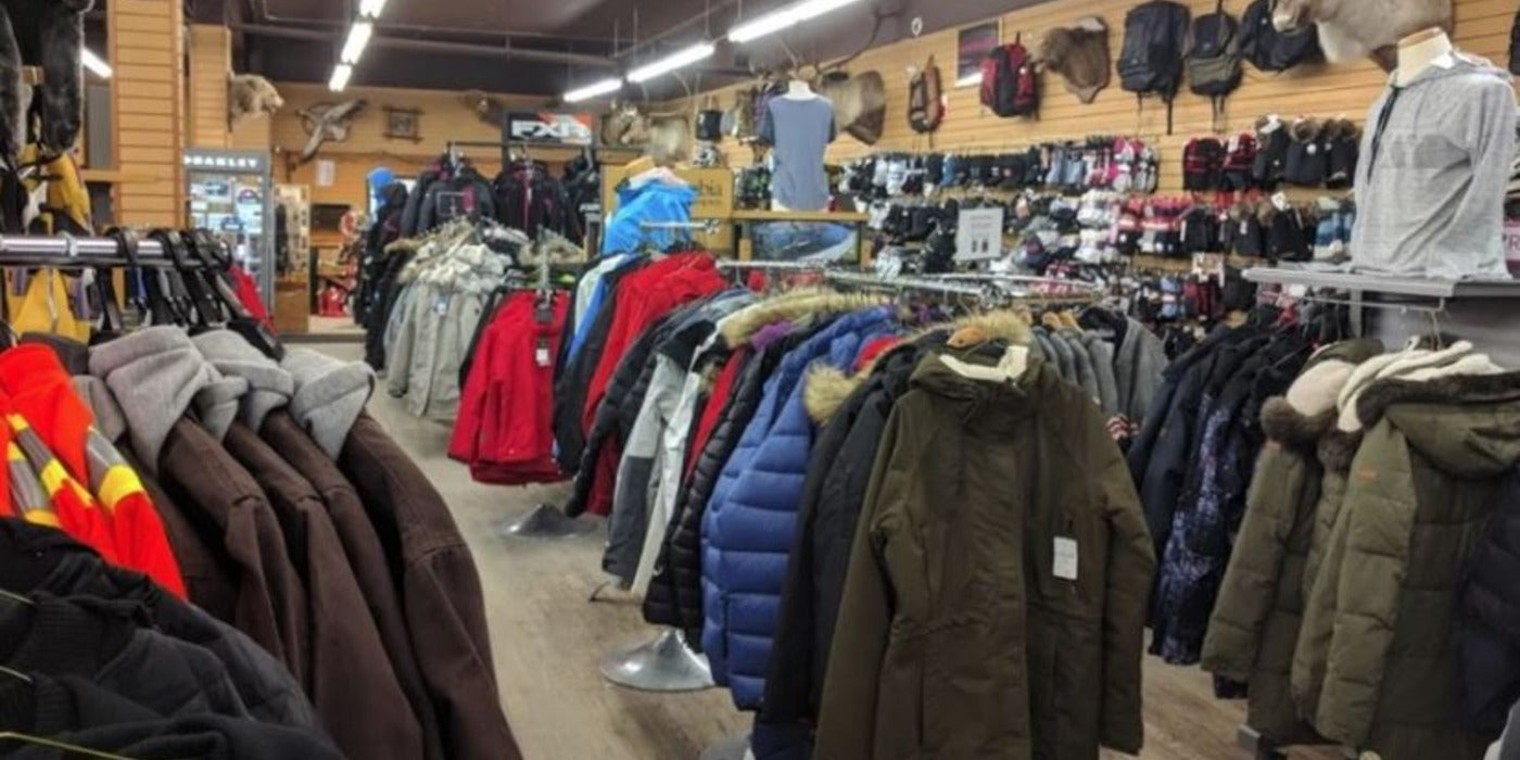 retail store Winnipeg Canada Winter Jackets