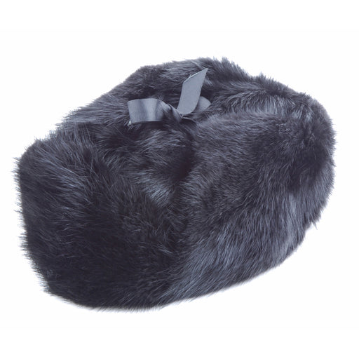 Beaver Black Fur hat Jockey Style