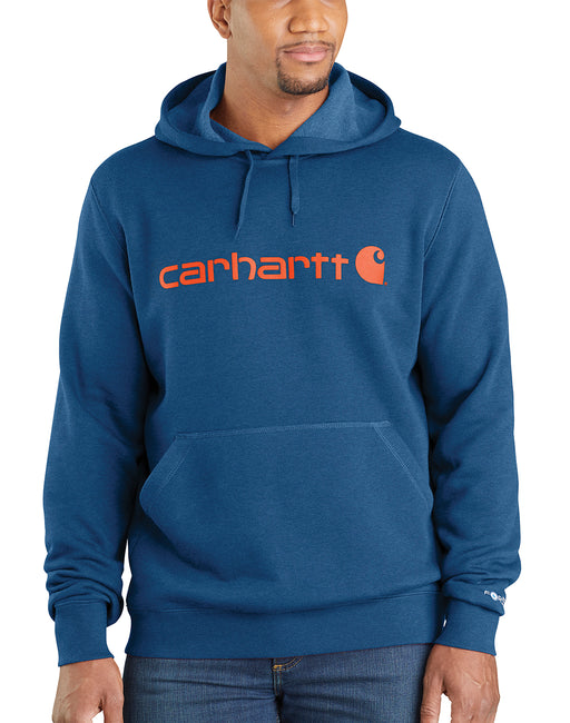 Men's Carhartt Force Delmont Pullover huron front view