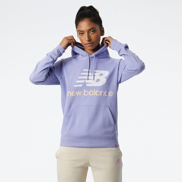 Women's New Balance Ess. Stacked Logo Pullover