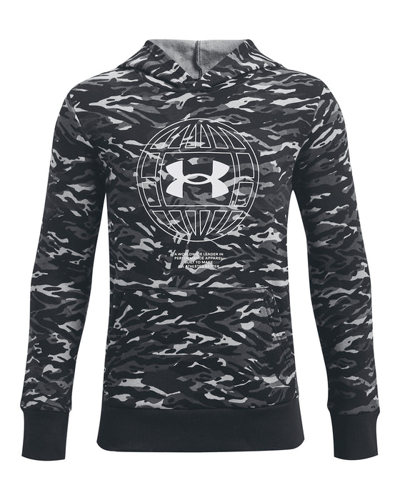 Youth UA Rival Animal Print Pullover