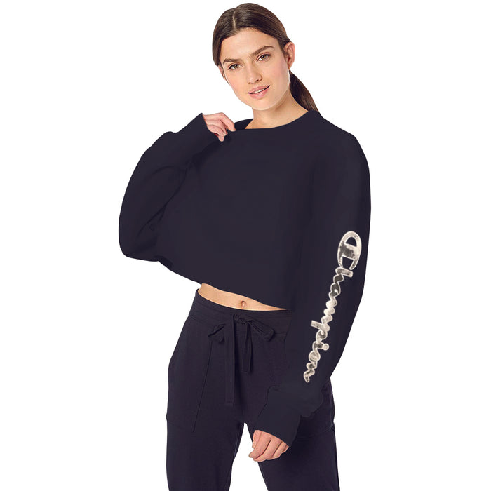 Women's Champion Soft Touch L/S Cropped Tee
