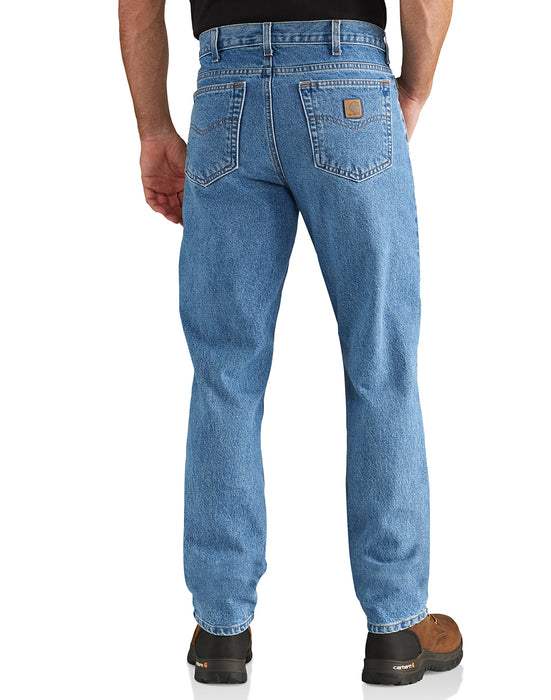 Men's Carhartt Straight Fit Jean back 1