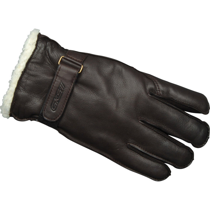 Ganka Leather Glove W/Sherpa
