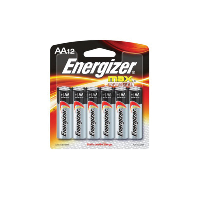 Energizer Max AA 12 Family Pack
