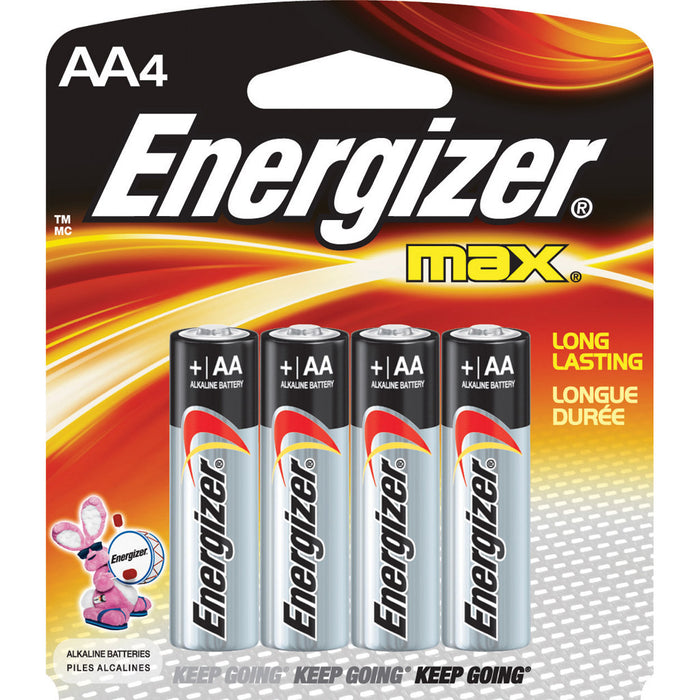 Energizer Max AA 4 Blister Pack