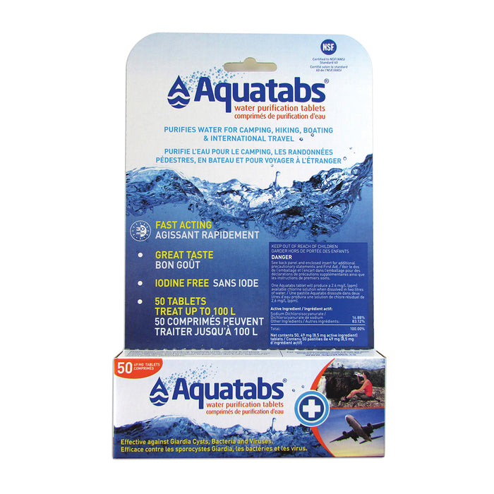 Aquatabs- Water Purificatio Tablets