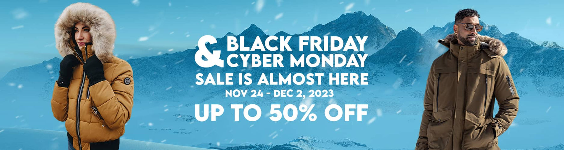 OUR BIGGEST EVER SALE IS HERE. BLACK FRIDAY & CYBER MONDAY SALE IS ALMOST LIVE…