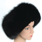 Women's Black Fox Hat