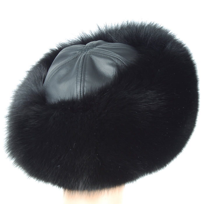 Women's Black Fox Hat