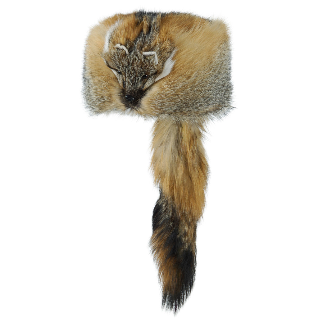 Grey Fox Davy Crockett Hat