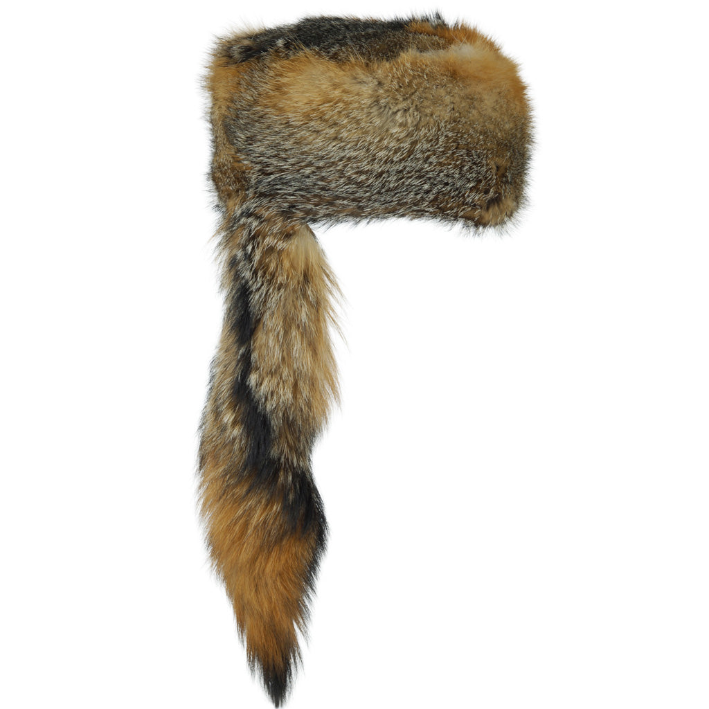 Grey Fox Davy Crockett Hat