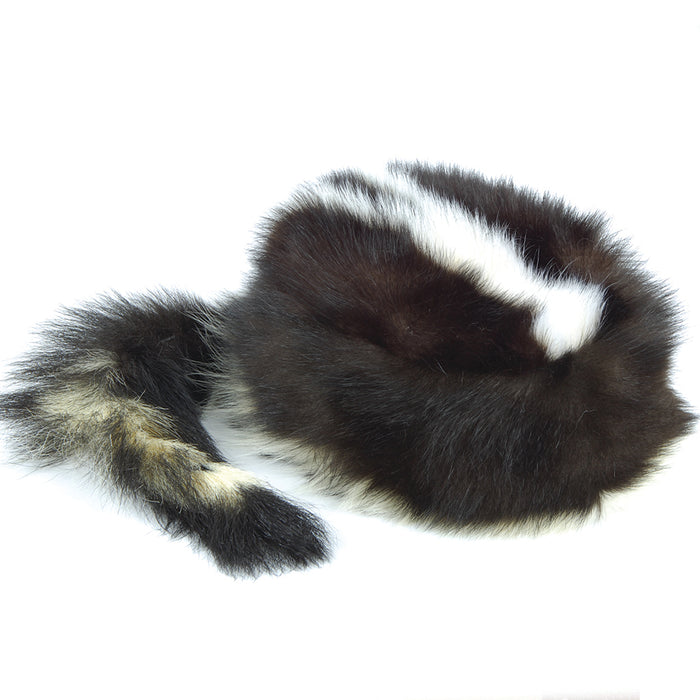 Davy Crocket Skunk Tail Hat
