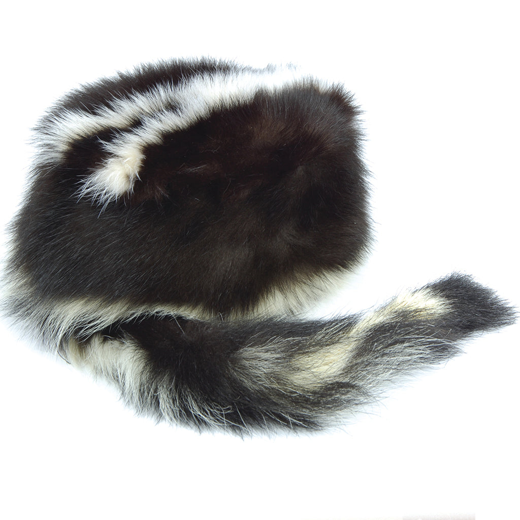 Davy Crocket Skunk Tail Hat
