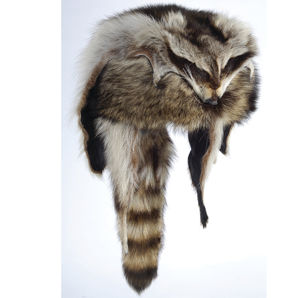 Raccoon Fur Mountain Man Hat
