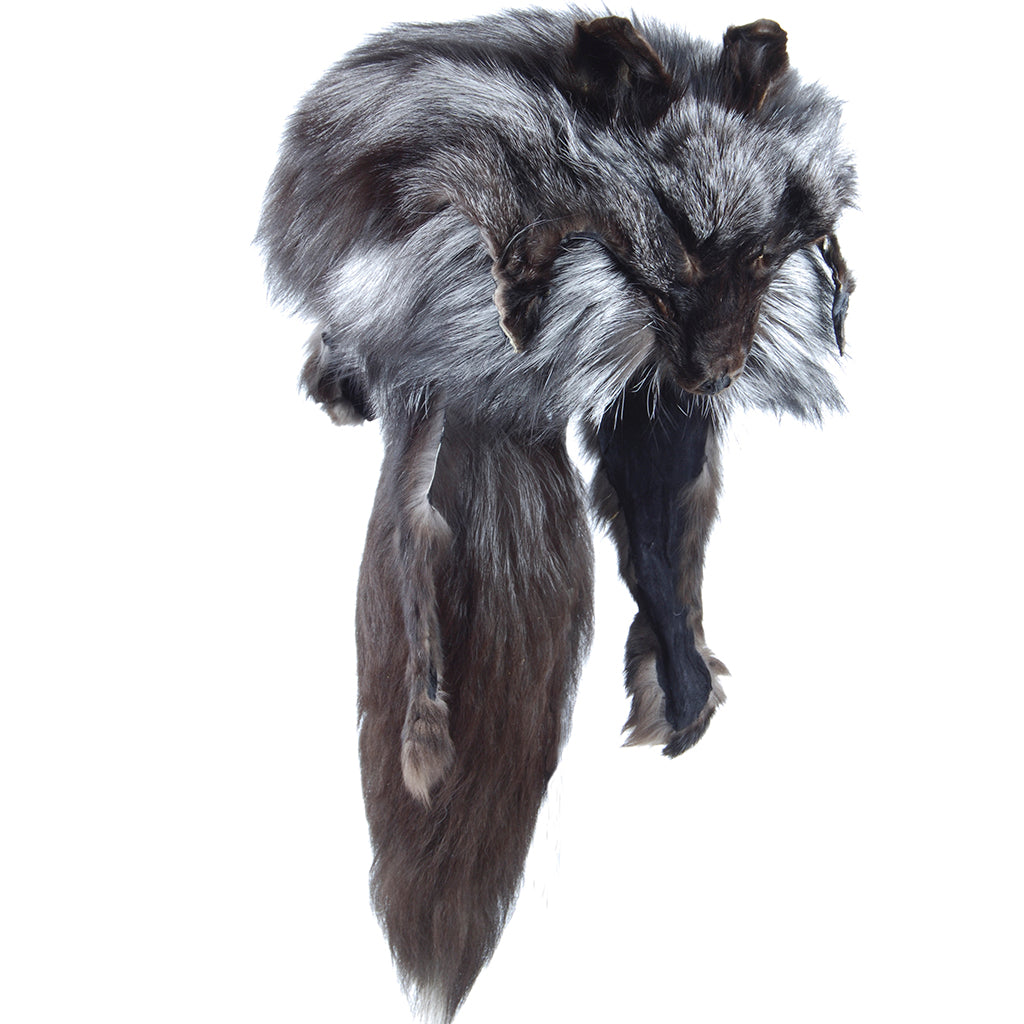 Silver Fox fur Hat front pic