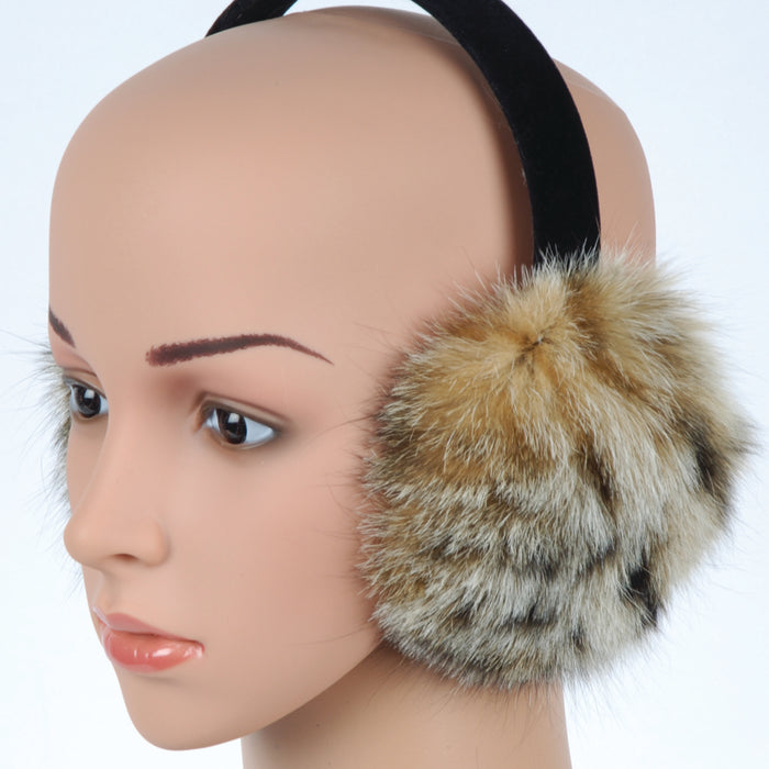 Custom Made Ear Muffs - Bobcat