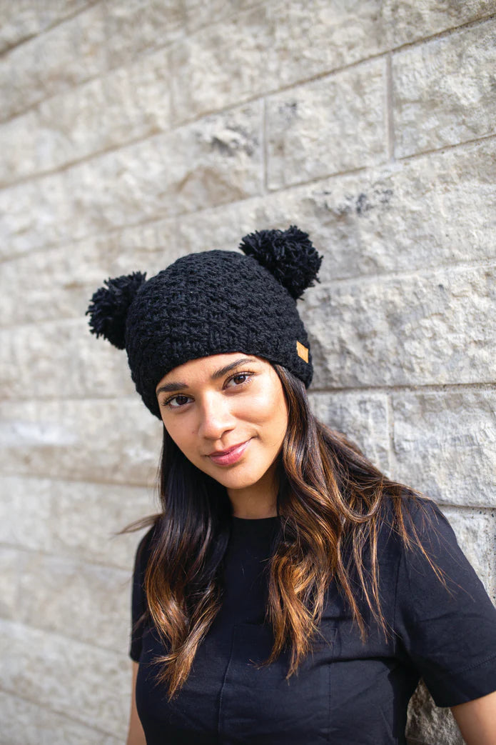 Women's Ark Koda Double Pom Pom Beanie