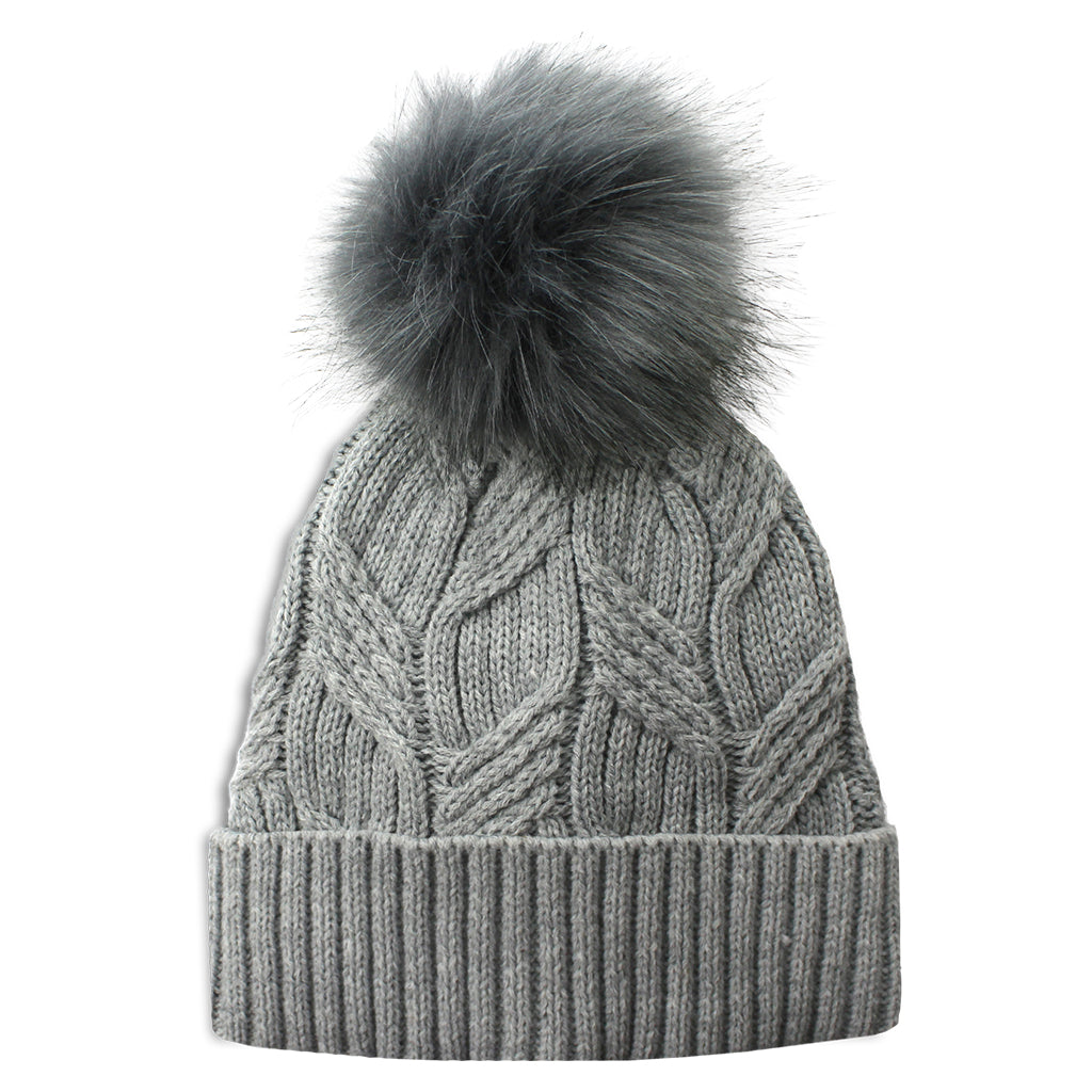 Women's Hot Paws Chunky Fold Over Beanie