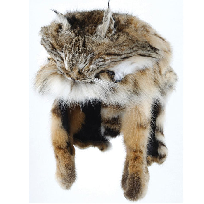 Western Canadian Bobcat Mountain Man Hat