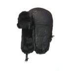 Crown Cap Leather Aviator