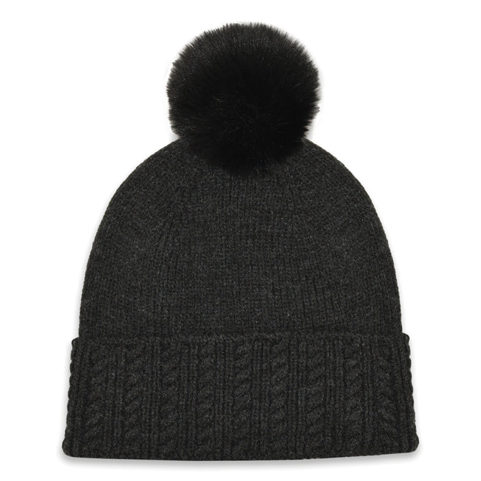 Women's Hot Paws Faux Pompom Beanie