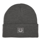 Boy's Hot Paws Knit Smiley Face Beanie