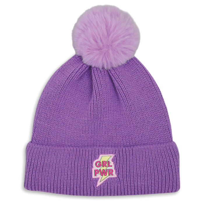 Girl's Hot Paws Woven Patch Beanie