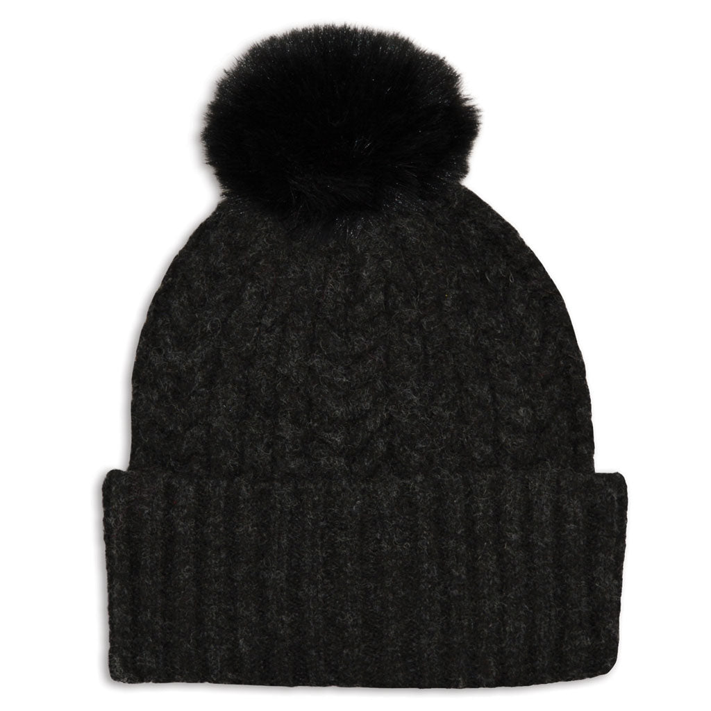 Women's Hot Paws Pom Beanie