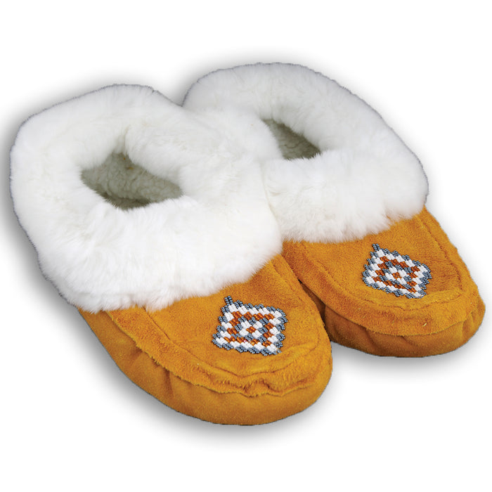 Handmade Rex Rabbit Moccasin