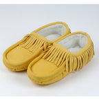 Women's Buttersoft Cowhide Fringed Moccassin