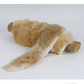 Dyed Fawn Rabbit Stripping