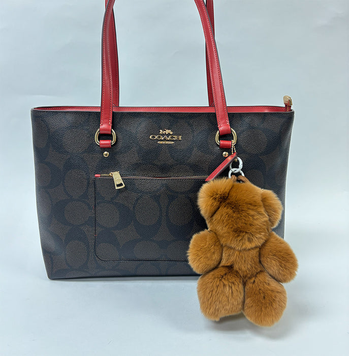 Rex Rabbit Teddy Bear Keychain