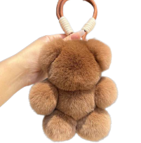 Rex Rabbit Teddy Bear Keychain