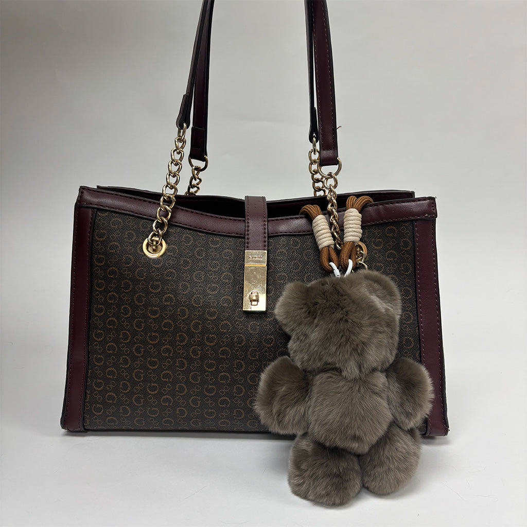 Rex Rabbit Teddy Bear Keychain