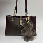 Rex Rabbit Teddy Bear Keychain