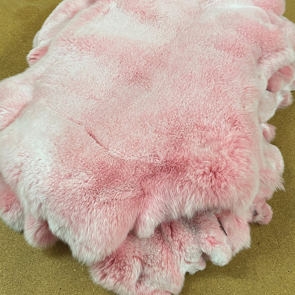 Pink Frosted Tipped Rex Rabbit