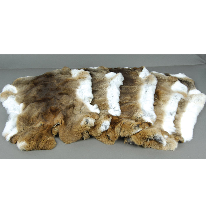 Rex Rabbit Skin - Natural Heather
