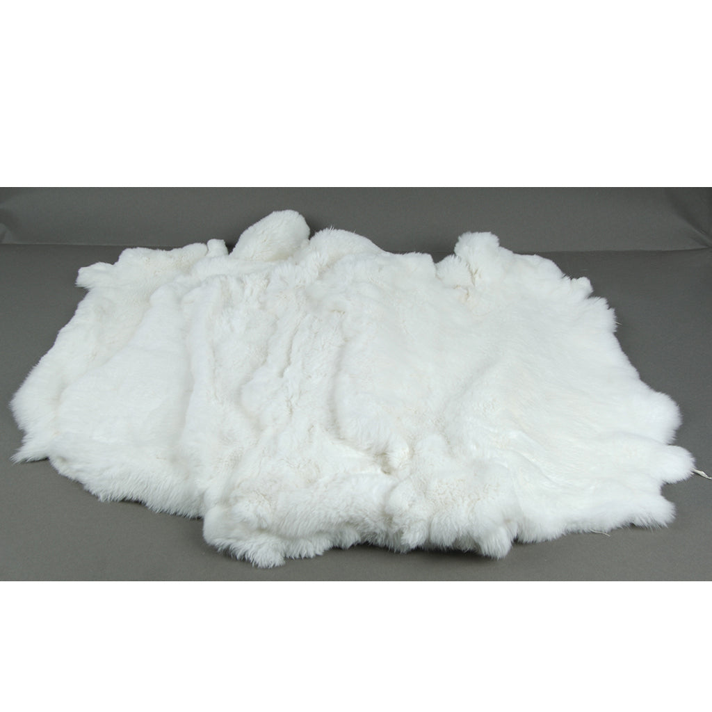 Rex Rabbit Skin - Ultra White — Winnipeg Outfitters