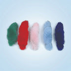 Dyed Fox Tail - Red