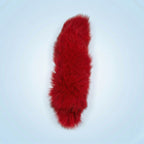 Dyed Fox Tail - Red