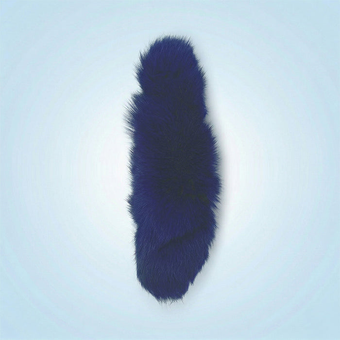 Dyed Fox Tail - Royal Blue