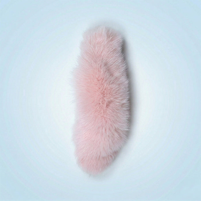 Dyed Fox Tail - Pink