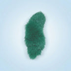 Dyed Fox Tail - Green