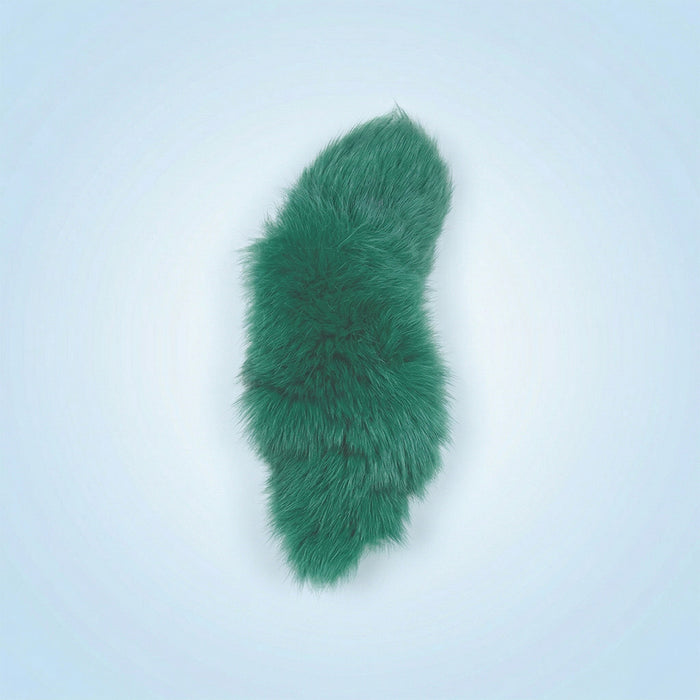 Dyed Fox Tail - Green