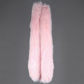 Dyed Ranch Fox Skin Parka Strip - Pink