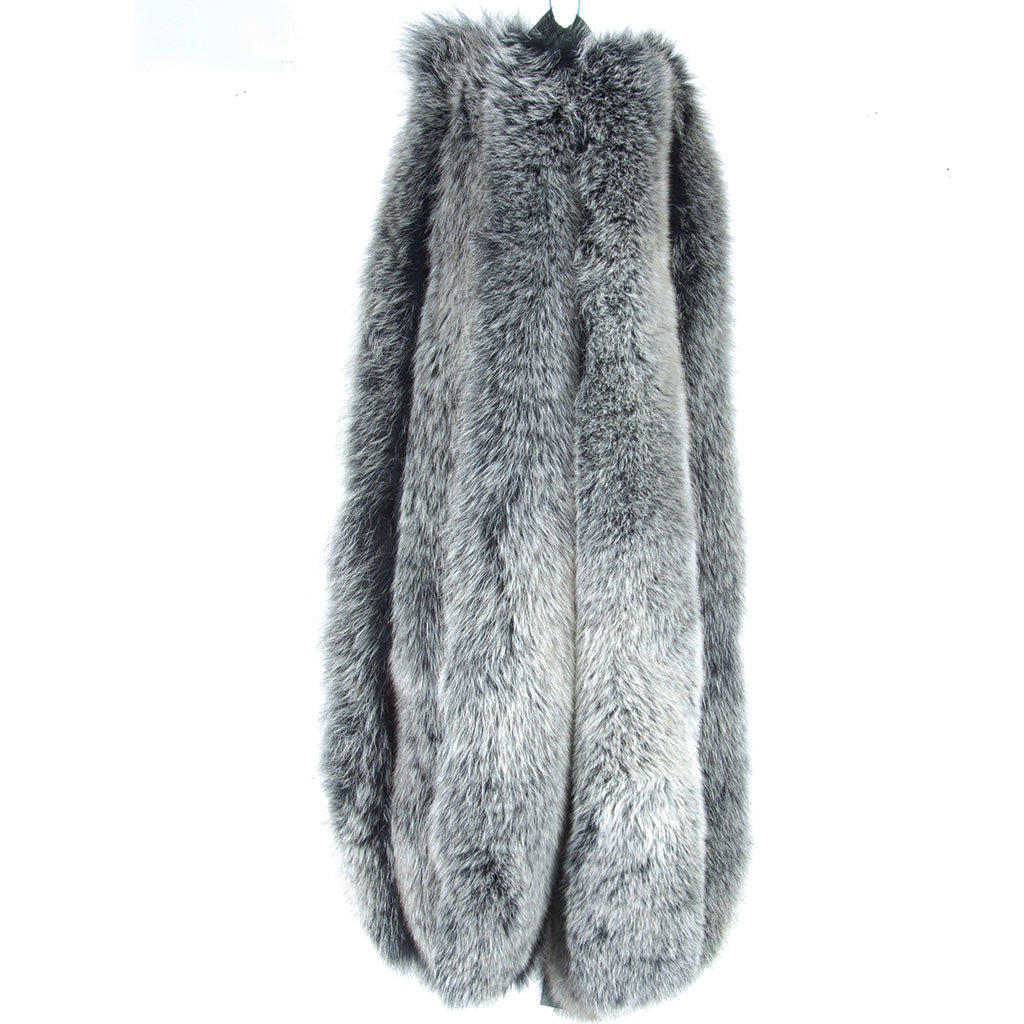 Overdye Frosted Ranch Fox Parka Strip