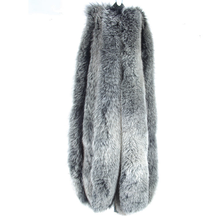 Overdye Frosted Ranch Fox Parka Strip