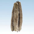 Canadian Raccoon Skin Parka Strips - Grade #2