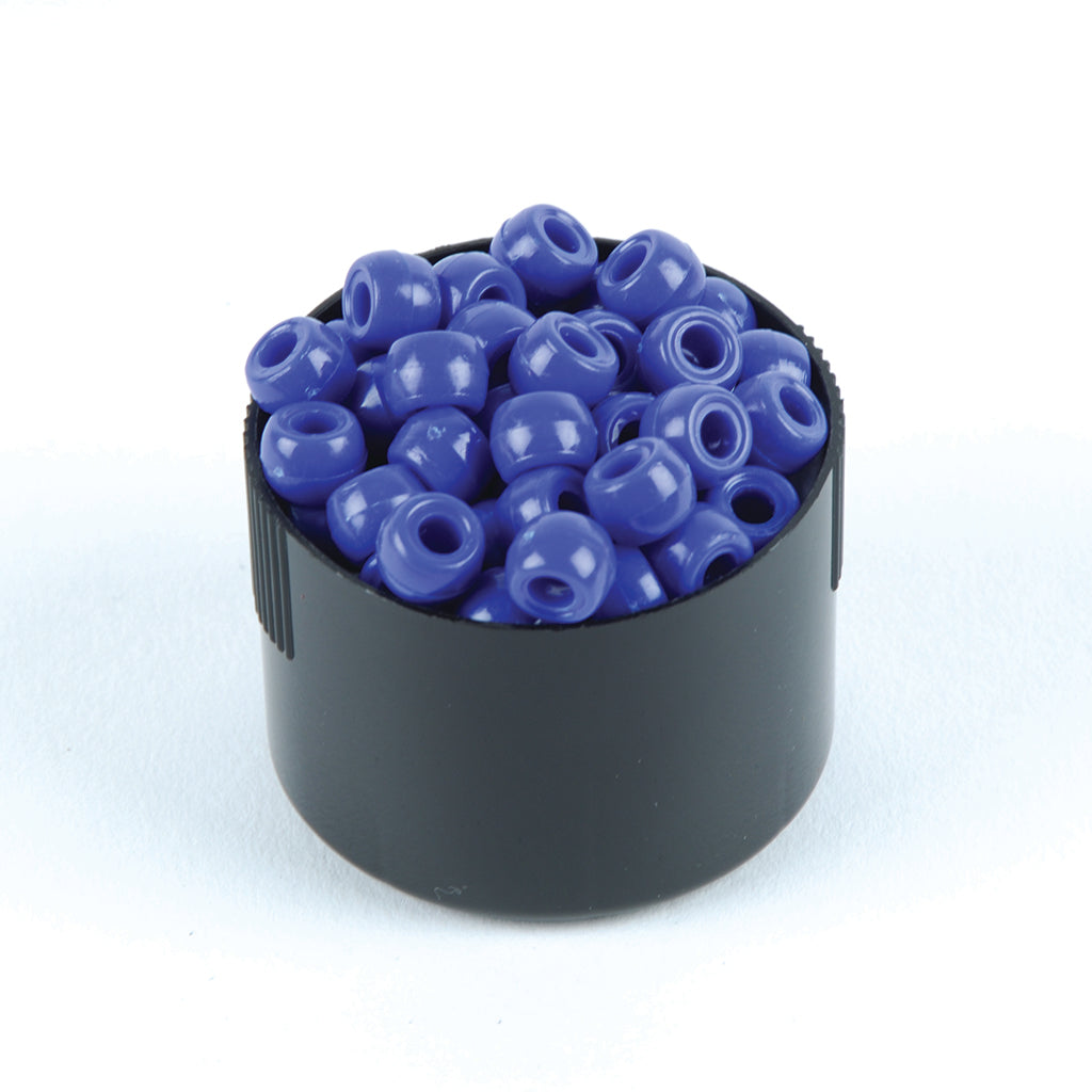 Plastic Crow Beads - 1000 Pak